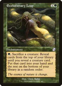 ~1x Evolutionary Leap RETRO x1 ~NM~ TSR Magic the Gathering MtG~ - Image 1