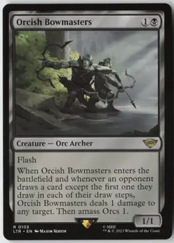 Orcish Bowmasters (103) The Lord of the Rings: Tales of Middle-earth (LTR) - NM - Image 1