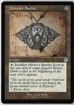 Mishra's Bauble (97) - The Brothers' War: Retro Frame Artifacts (BRR) - NM - Image 1