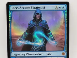 Jace Arcane Strategist Foil NM WAR Alternate Art MTG War of the Spark Mythic - Image 2