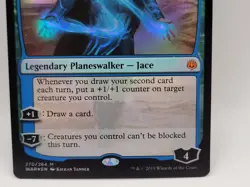 Jace Arcane Strategist Foil NM WAR Alternate Art MTG War of the Spark Mythic - Image 3