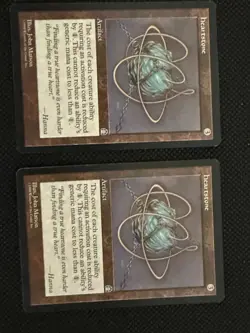Heartstone x 2 Stronghold Magic the Gathering Artifcat MtG - Image 1