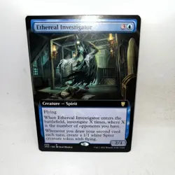 Ethereal Investigator (Extended Art) Innistrad: Crimson Vow Magic: The Gathering - Image 1