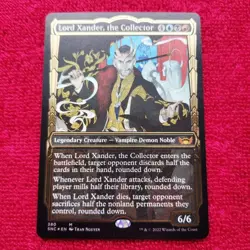 Collector, Lord Xander English Edition Foil Showcase Mythic Rare SNC - Image 1