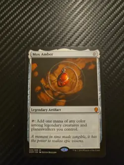 Magic The Gathering - Dominaria: Mox Amber Regular NM - Image 1
