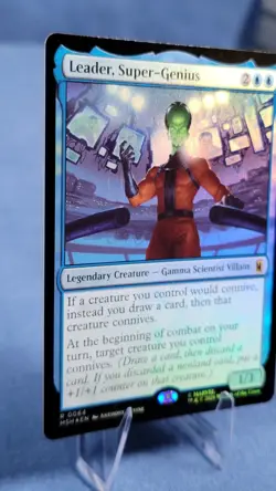 Leader, Super-Genius FOIL Mtg Marvel Super Heroes MSH 64 - Image 5