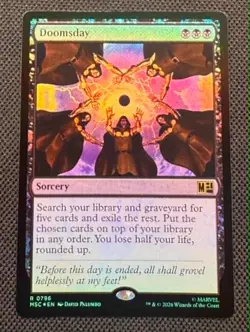 MTG - Doomsday FOIL - #796 Marvel Super Heroes - NM - Image 1