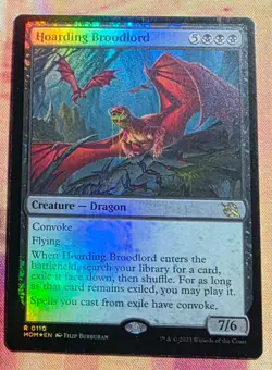 Hoarding Broodlord (Foil) MTG March of the Machine (MOM) NM - Image 1