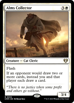 MTG - Alms Collector - Commander Masters - Magic the Gathering - Image 1