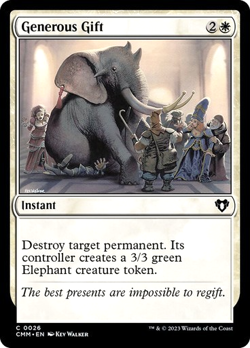 MTG - Generous Gift - Commander Masters - Magic the Gathering - Image 1