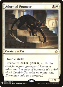 MTG - Adorned Pouncer - The List - Magic the Gathering - Image 1