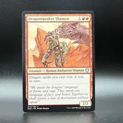 Dragonspeaker Shaman Magic Game Night: Free-For-All Regular Near Mint GN3 75/136 - Image 1