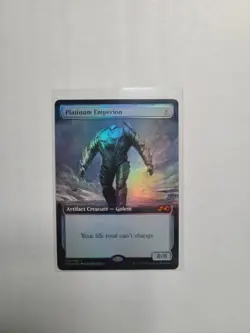 MTG FOIL Platinum Emperion Ultimate Masters 2018 Box Topper Extended Art NM+ #30 - Image 5