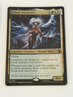 Storm, Windrider Marvel Super Heroes Foil 230 - Image 1