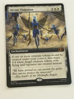Divine Visitation Extended Art Marvel Super Heroes Commander 301 - Image 1