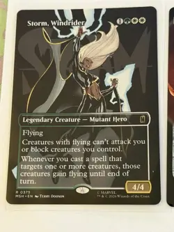 Storm, Windrider Borderless Marvel Super Heroes 375 - Image 1