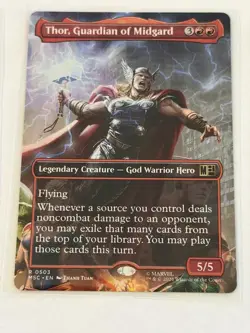 Thor, Guardian of Midgard Borderless Marvel Super Heroes Commander 503 - Image 1