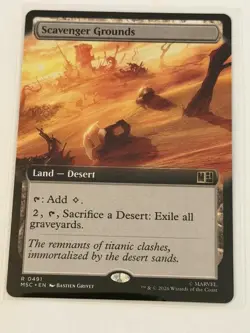 Scavenger Grounds Extended Art Marvel Super Heroes Commander 491 - Image 1