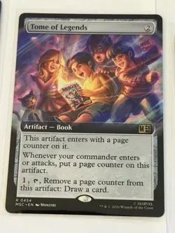 Tome of Legends Extended Art Marvel Super Heroes Commander 454 - Image 1