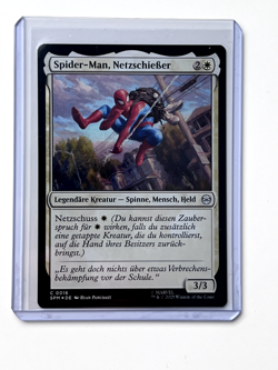 Spider-Man, Netzschießer - Legendare Kreatur - MTG Magic the Gathering Deutsch - Image 1