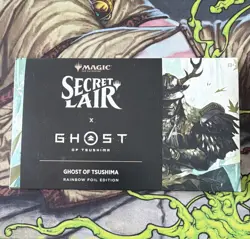 Wizards of the Coast MTG Secret Lair Ghost of Tsushima Rainbow Foil - Image 1