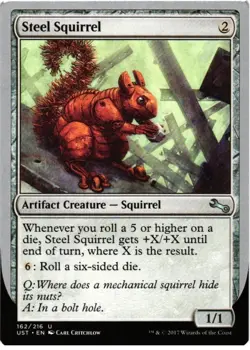 Steel Squirrel 162 UC Unstable NM MTG - Image 1