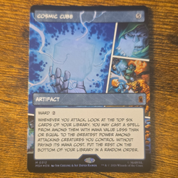 Magic: The Gathering Cosmic Cube Mythic Foil Art Eng M 0312 Marvel Super Heroes - Image 1