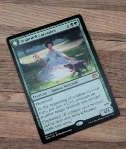MTG Magic the Gathering Avabruck Caretaker nm Ungraded English #187 - Image 1