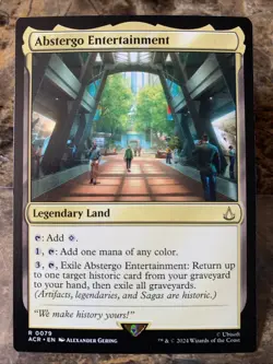 MTG TCG Assassins Creed Abstergo Entertainment 0079 Regular Rare - Image 1