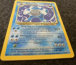 Pokemon Poliwrath 013/102 Base Set (Shadowless) Holo WoTC Vintage 1999-{ MINT } - Image 3