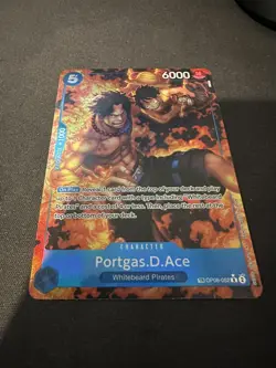 ONE PIECE Portgas.D.Ace (TR) OP08-052 Royal Blood Foil NM - Image 3