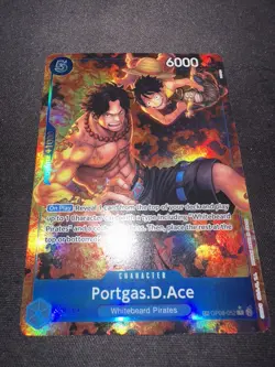 ONE PIECE Portgas.D.Ace (TR) OP08-052 Royal Blood Foil NM - Image 5