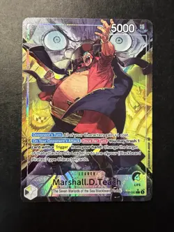 Marshall.D.Teach (080) (Alternate Art) OP16-080 The Time of Battle One Piece TCG - Image 1