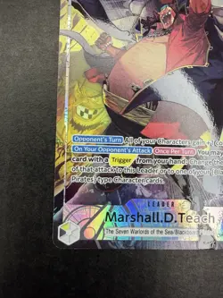 Marshall.D.Teach (080) (Alternate Art) OP16-080 The Time of Battle One Piece TCG - Image 4