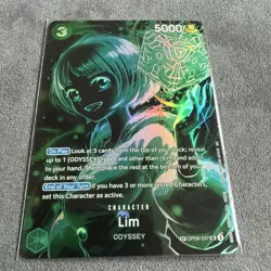 One Piece Card Lim SP Alternative Art OP09-037 SR Legacy of the Master English - Image 1