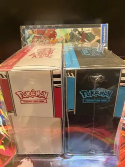 Pokemon Center Exclusive TCG Black Bolt and White Flare ETB Bundle Sealed - Image 3