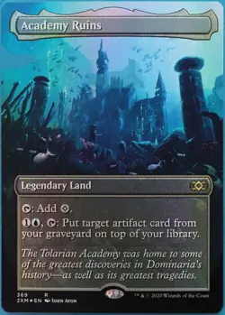 Academy Ruins (Borderless) FOIL Double Masters NM (519378) ABUGames - Image 1