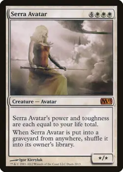MTG Serra Avatar (Duels of the Planeswalkers) - Promo #002 - Image 1