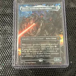Ultron, Artificial Malevolence (Borderless) (0344) Marvel Super Heroes Regular - Image 1