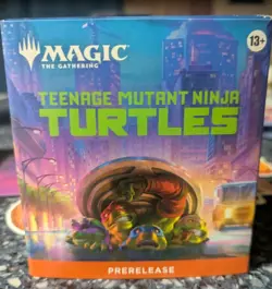 4 MTG Magic Prerelease Kit Teenage Mutant Ninja Turtles. + 2 Promo Cards - Image 2