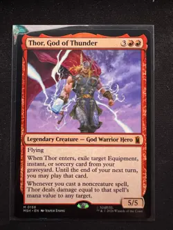 MTG Marvel Super Heroes Thor, God Of Thunder - Image 1
