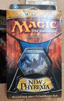 MAGIC THE GATHERING MTG Phyrexia DEVOURING SKIES Sealed Intro deck (no pack) - Image 1