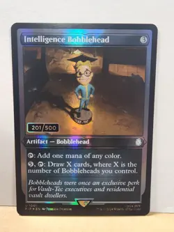 MTG FALLOUT Bobblehead Serialized Collection Magic the Gathering 7 PC FULL SET - Image 5