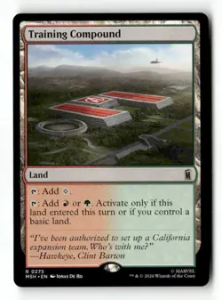 Training Compound 275 Rare MTG MSH NM - Image 2