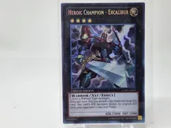 YuGiOh Heroic Champion - Excalibur CT09-EN002 Limited Edition Secret Rare LP - Image 1