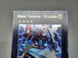 YuGiOh Heroic Champion - Excalibur CT09-EN002 Limited Edition Secret Rare LP - Image 2