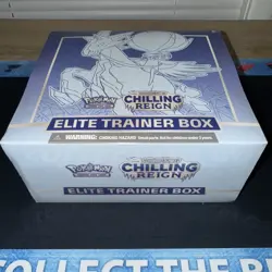 Pokemon TCG Sword & Shield Chilling Reign Elite Trainer Box ETB Sealed New - Image 1