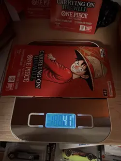 One Piece OP-13 CARRYING ON HIS WILL Sleeved Booster Pack - HEAVY - 41g‼‼🚨🚨 - Image 1