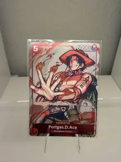 One Piece Portgas.D.Ace Event Pack Vol. 1 One Piece Promotion Cards P-028 - Image 1