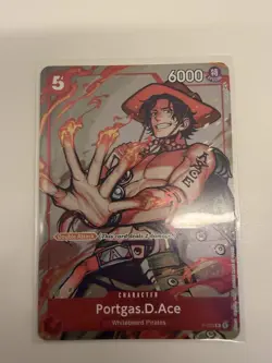One Piece Portgas.D.Ace Event Pack Vol. 1 One Piece Promotion Cards P-028 - Image 3
